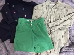 GAP ハーフパンツ 付き セットアップ2セット 美品