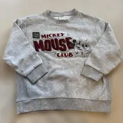 ミッキーマウスクラブ トレーナー 130cm グレー