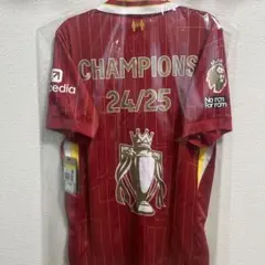 正規品リバプール　プレミアリーグ　優勝記念 ユニホーム　24/25 新品未使用品 リヴァプール 24/25プレミアリーグ優勝記念ユニフォーム
