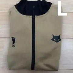 ハイキュー!! MSBY ロゴ ベージュ Lサイズ　ムスビィ　ジャージ