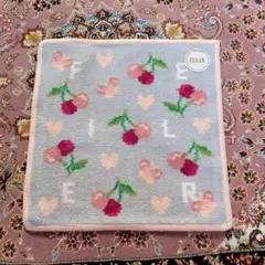 フェイラー　キープスマイリングチェリー　ハンカチ