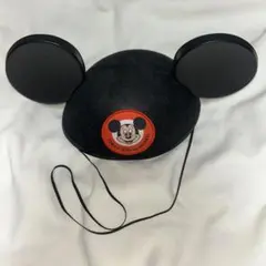 【即購入ok】ディズニー　ミッキーマウス　耳付き黒帽子