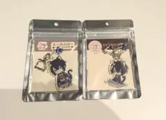 刀猫男士　三日月宗近　　1周年記念　アクリルキーホルダー 刀剣乱舞　2点セット