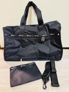 旅行用軽量型レスポートサック ボストンバッグショルダーバッグ