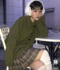川口春奈さん着用　フリークスストアカーディガン FREAK'S STORE - 川口春奈さん着用 フリークスストアカーディガンの