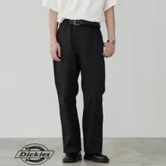別注Dickies ブラック ワークパンツ