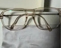 PROJEKT PRODUKT クリアベージュ メガネ