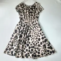 MOSCHINO CHEAPANDCHICワンピース シルク&コットン 総柄のサムネイル