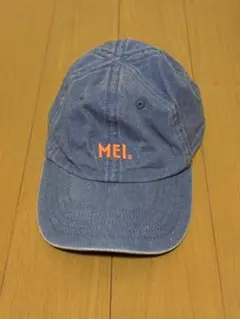 MEI ベースボールキャップ ブルー 綿100%のサムネイル