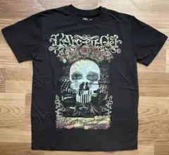 L'Arc-en-Ciel 黒Tシャツ 花柄