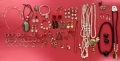 ヴィンテージ ジバンシータイタック アクセサリー ネックレス リング イヤリング