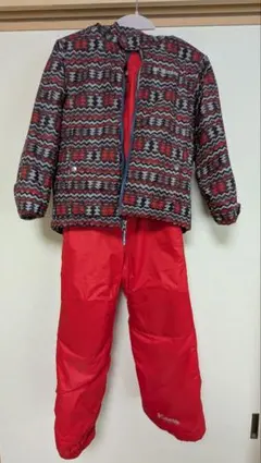 120センチColumbia スキーウェア 上下セット XXS