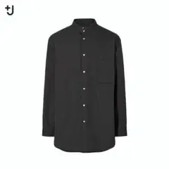 ユニクロ UNIQLO ＋J スーピマコットンオーバーサイズスタンドカラーシャツ