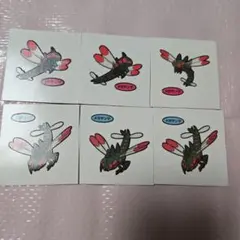 ポケモンパン デコキャラシール ⭐メガヤンマ 6枚セット