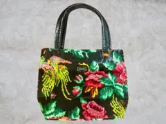 新品　FEILER フェイラー　ミニトートバック　パラディス　薔薇と鳳凰