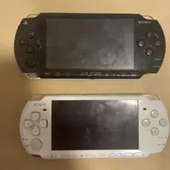 か*！様 PSP本体 ブラック ホワイト 2台セット
