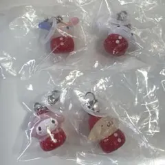 いちごめじるしアクセサリー ウサハナ シナモロール マイメロディ ポムポムプリン