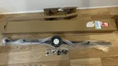 ダクトレール 1.5m ブラック ／プラグ・吊りフック付き