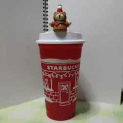スターバックス 2025ホリデーリユーザブルカップ ベアリスタ付き