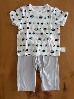 UNIQLO 半袖ドライパジャマ パンどろぼう おにぎりぼうや 110cm