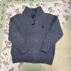 ラルフローレン115cmグレーニットジャンバー