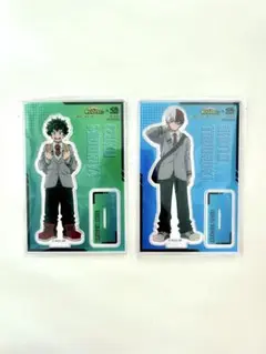 ヒロアカ くら寿司コラボ 緑谷 出久　轟 焦凍 アクスタ【未開封】