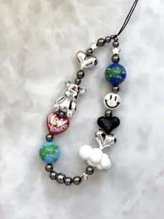 ビーズストラップ 雑貨