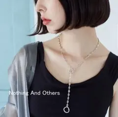 Nothing And Others ラリエットチェーンネックレス シルバーのサムネイル