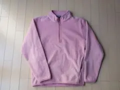 OLD UNIQLO ピンク ハーフジップ フリースジャケット S