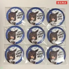ウマ娘 ナムコ ペインター スタイル グリッター 缶バッジ 9個