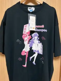 【新品】らんま1/2 らんま&シャンプーフロントプリント半袖Tシャツ Mサイズ