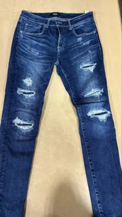 ぽ*む様 AZUL by moussy ダメージデニムパンツ Sサイズ