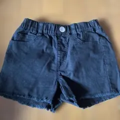 かわいい！黒いハーフパンツ 120サイズ