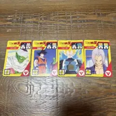 Vintage 1992 ドラゴンボールZ カードウォーズ スロットバトル ４枚