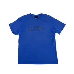 M ポロスポーツ POLO SPORT 半袖プリントTシャツ ブルー 青