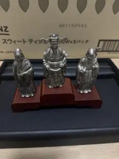 「福禄寿 三体像 金属製 703g 中国美術 縁起物 骨董 置物 福禄寿 三体像 金属製 703g 中国美術 縁起物 骨董 置物 - メルカリ