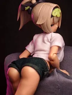 1/12スケールドール服　Tシャツ　ショーパン メガミデバイス蝸之殻アイリン　Bのサムネイル