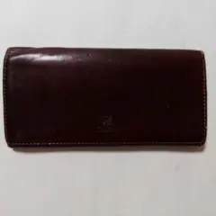 TAKEOKIKUCHI レザー 長財布 ダークブラウン