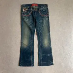 REDPEPPER 希少　ダメージ　デニム　Y2K 刺繍archive