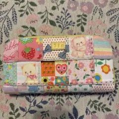 パッチワーク長財布　ハンドメイド