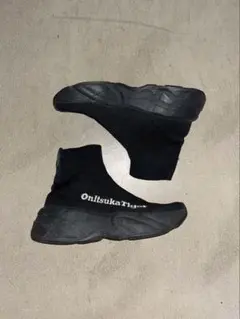 OnitsukaTiger スニーカー ブラック／P-TRAINER Knit