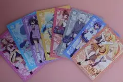 ゾンビランドサガ　新宿マルイ　平成ギャル　購入特典イラストカード　全8種セット