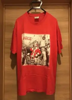 【希少】90s コカコーラ ヴィンテージ Tシャツ L 赤 USA製