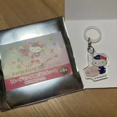 ①ハローキティ新幹線 トレーディングめじるしチャーム THANKS ver