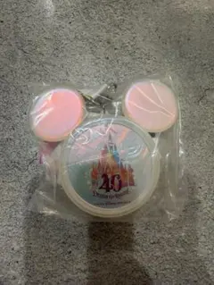 東京ディズニーランド 40周年記念 ミッキーマウス　スナックケース　ホワイトのサムネイル
