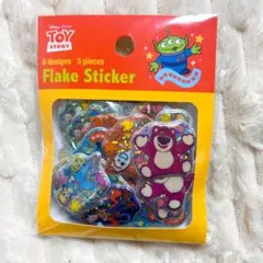 正規品　トイストーリー フレークステッカー 8デザイン 3ピース ぷっくりシール