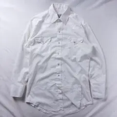 ビンテージ古着70s 光沢 刺繍 ストライプ アメカジ レトロ ウエスタンシャツ