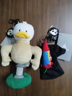 Sid's Toyトイストーリー ぬいぐるみキーホルダーキーチェーン 4點