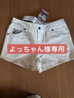 よっちゃん様専用チチカカ アイボリー コットンショートパンツ Mのサムネイル