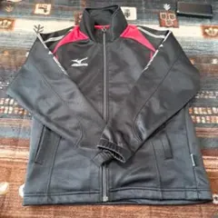 Mizuno ジャケット ブラック/レッド１３０サイズ